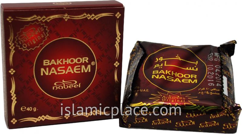 Bakhoor Nasaem Incense by Nabeel - The Islamic Place