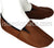 Camel - Ankle Low-cut Khuff Leather socks