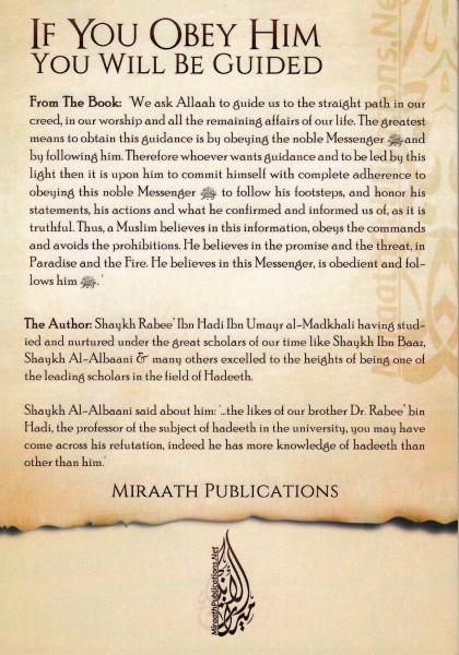 If You Obey Him You Will Be Guided