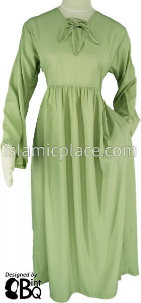 Mint Green - Yaminah Swing Abaya by BintQ - BQ42