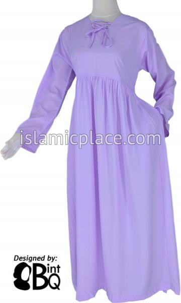 Lavender - Yaminah Swing Abaya by BintQ - BQ42