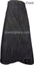 Black - Jameela Ruffle-Back Skirt in Denim by BintQ - BQ139
