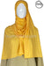 Golden Sand Plain - Easy Aisha Jersey Shayla Long Rectangle Hijab 30"x70"