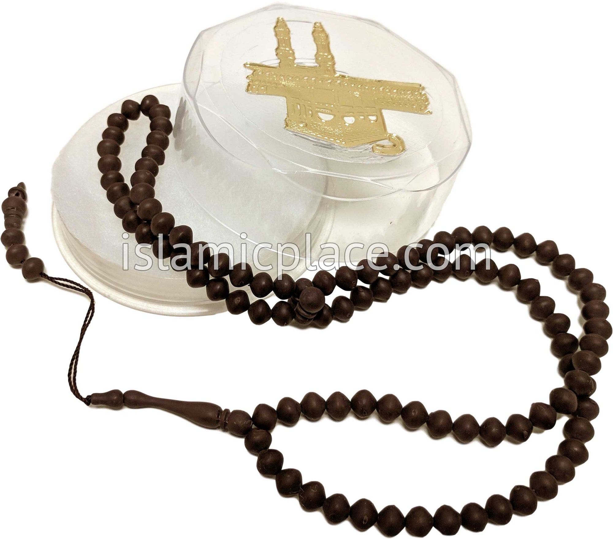 Brown - Habib-Ullah Scented Tasbih Prayer Beads