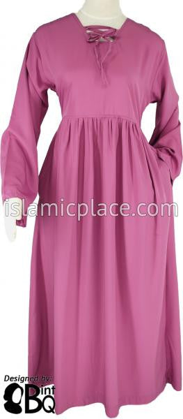 Light Plum - Girl's Yaminah Swing Abaya by BintQ - BQ42