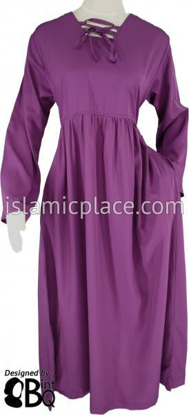Light Purple - Girl's Yaminah Swing Abaya by BintQ - BQ42