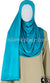 Aqua Plain - Jamila Jersey Shayla Long Rectangle Hijab 30"x70"