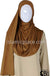 Pumpkin Spice Plain - Jamila Jersey Shayla Long Rectangle Hijab 30"x70"