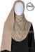 Oyster Plain - Easy Aisha Jersey Shayla Long Rectangle Hijab 30"x70"