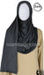 Graphite Plain - Easy Aisha Jersey Shayla Long Rectangle Hijab 30"x70"