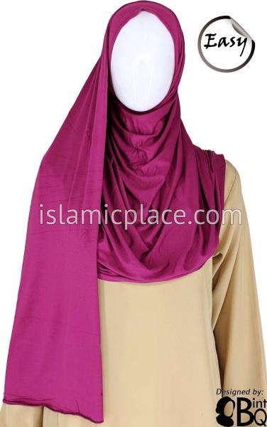 Cabaret Plain - Easy Aisha Jersey Shayla Long Rectangle Hijab 30"x70"