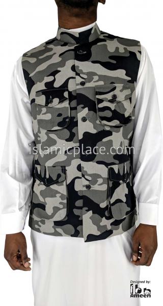 Camouflage waistcoat sale