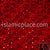 Black Paisley and Polka Dot on Red Base with Black Wrap - Kuwaiti Scarf