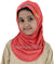 Brink Pink - Lace Daisy Flowers Hijab Al-Amira - Girl size (1-piece)
