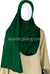 Hunter Green Plain - Jamila Jersey Shayla Long Rectangle Hijab 30"x70"