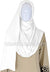 Off White Plain - Easy Aisha Jersey Shayla Long Rectangle Hijab 30"x70"
