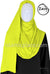Celery Green Plain - Easy Aisha Jersey Shayla Long Rectangle Hijab 30"x70"
