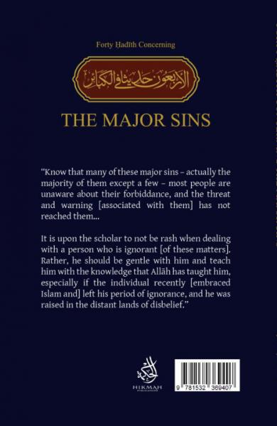 Forty Hadith Concerning The Major Sins