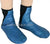 Denim Blue - Elastic Slip-on Khuff Leather socks