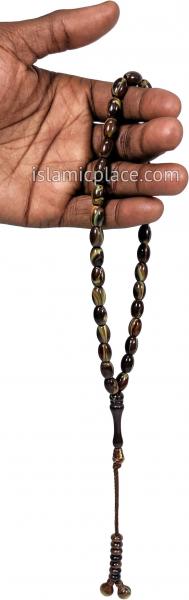 Toffee - Abdul Malik Tasbih Prayer Beads with 33 Beads