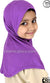 Purple - Plain Girl size (1-piece) Hijab Al-Amira