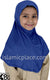 Cobalt - Plain Girl size (1-piece) Hijab Al-Amira