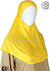 Banana Yellow - Plain Teen to Adult (Large) Hijab Al-Amira (1-piece style)
