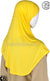 Banana Yellow - Plain Teen to Adult (Large) Hijab Al-Amira (1-piece style)