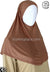 Glazed Pecan - Plain Teen to Adult (Large) Hijab Al-Amira (1-piece style)
