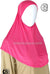 Bubble Gum Pink - Plain Teen to Adult (Large) Hijab Al-Amira (1-piece style)