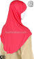 Coral - Plain Teen to Adult (Large) Hijab Al-Amira (1-piece style)