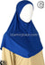 Cobalt - Plain Teen to Adult (Large) Hijab Al-Amira (1-piece style)