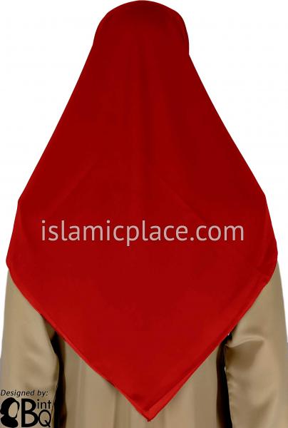 Crimson - Georgette 45&quot; Square Khimar