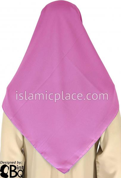 Dark Lavender - Georgette 45&quot; Square Khimar