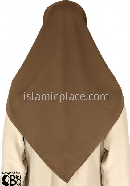 Peanut - Georgette 45&quot; Square Khimar