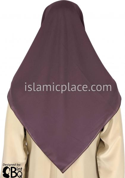 Violet Mauve - Georgette 45&quot; Square Khimar