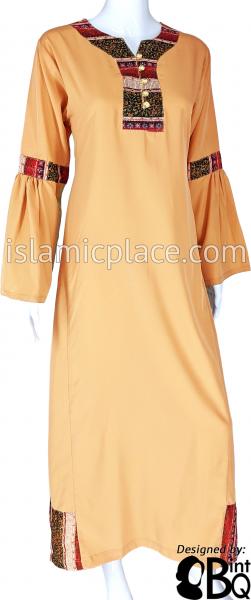 Camel - Suhayla Style Abaya by BintQ - S15