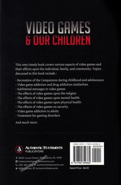 Video Games & Our Children