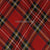 Burgundy, Black, Yellow and White Plaid - 45" Square Printed Khimar