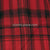 Crimson Red and Black Plaid - 45" Square Printed Khimar