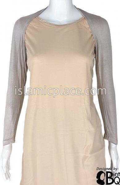 Silver Gray - Connected Full Bolero Sleeve