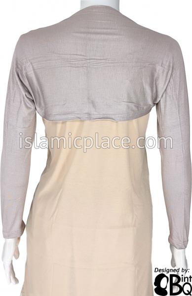 Silver Gray - Connected Full Bolero Sleeve
