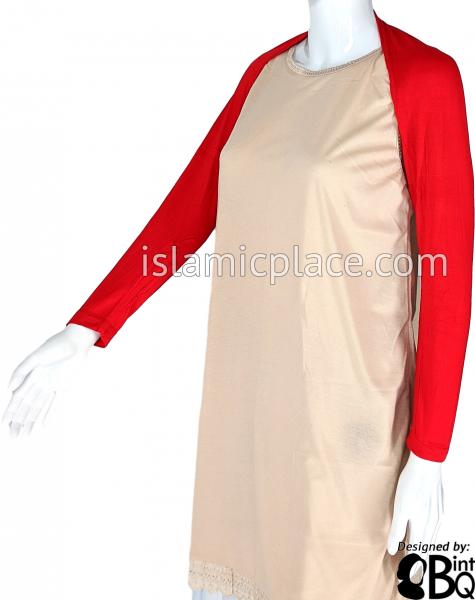 Red - Connected Full Bolero Sleeve