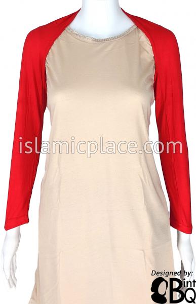 Red - Connected Full Bolero Sleeve