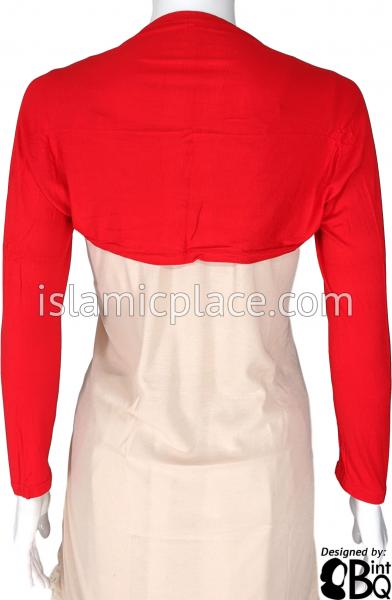 Red - Connected Full Bolero Sleeve