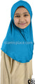 Teal - Luxurious Lycra Hijab Al-Amira - Girl size (1-piece)