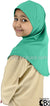 Turquoise - Luxurious Lycra Hijab Al-Amira - Girl size (1-piece)