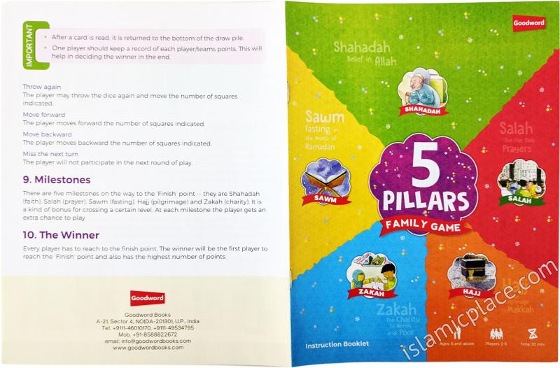 Five 5 Pillars Family Game