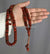 Red Cedar - Large Bead Talib Tasbih Prayer Beads