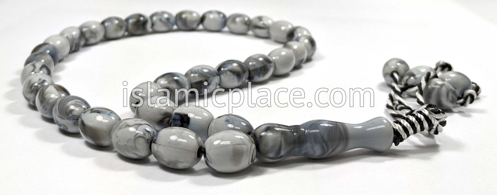 Graphite Gray - Rashid Tasbih Prayer Beads